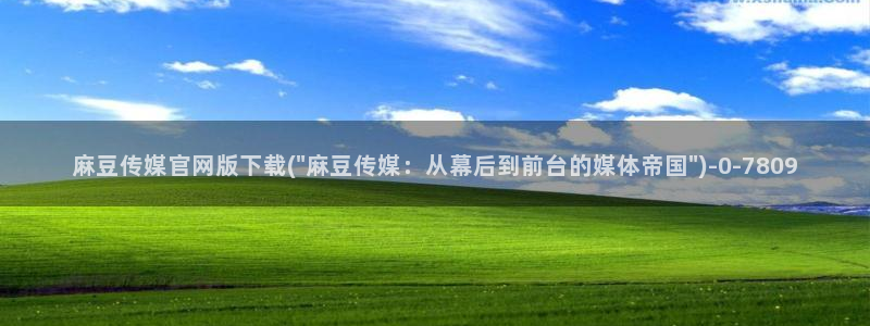 麻豆视传媒官网进入：麻豆传媒官网版下载(\